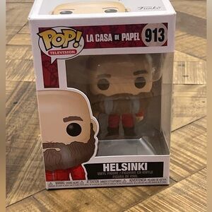 Funko Pop! Television: La Casa de Papel - Helsinki #913 collectible vinyl figure